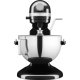 KitchenAid 5KSM55SXXEOB Sbattitore con base 325 W Nero 4