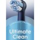 Oral-B Testine di Ricambio iO Series Ultimate Clean Black, testine rotonde di ricambio originali, con setole CrissCross per pulizia e rimozione della placca avanzate e in profondità, 2 4