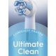 Oral-B Testine di Ricambio iO Series Ultimate Clean, testine rotonde di ricambio originali, con setole CrissCross per pulizia e rimozione della placca avanzate e in profondità, 2 4