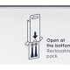 Oral-B Testine di Ricambio iO Series Ultimate Clean, testine rotonde di ricambio originali, con setole CrissCross per pulizia e rimozione della placca avanzate e in profondità, 2 5