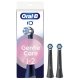 Oral-B Testine di Ricambio iO Series Gentle Care Nere, Testine Rotonde Originali, per Gengive Sensibili, 2 Testine 4