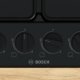 Bosch Serie 4 PGP6B6K80 Piano cottura a gas 60 cm 4 fuochi Acciaio Nero 3