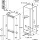 AEG Series 8000 NSC8M181BC Da incasso 245 L 21