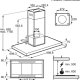 AEG DIK8190HG Cappa a isola serie 9000 SilenceTech 100 cm 14