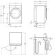 AEG Series 9000 Lavasciuga 10+6 Kg Classe B/A 1600 Giri MADE IN ITALY LWR9C16AB 19
