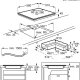 AEG IKK64443IB Nero Da incasso 60 cm Piano cottura a induzione 4 Fornello(i) 14