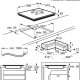AEG IKE6445SIB Nero Da incasso 60 cm Piano cottura a induzione 4 Fornello(i) 13