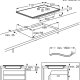 AEG NII74F00FB Piano cottura ad induzione Serie 6000 Flex Bridge 70 cm 20