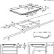 AEG NIK85M00AZ Piano cottura ad induzione SaphirMatt® Serie 6000 MultipleBridge 80 cm 19