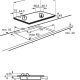 AEG HVB8453IB Piano cottura in vetroceramica a gas Serie 9000 Touch Sure 80 cm 19