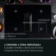 AEG NCH74B01CB Piano ad induzione con cappa integrata Bridge con eXtractor Evacuazione e ricircolo 5