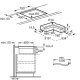AEG CCE84773CB Nero Da incasso 83 cm Piano cottura a induzione 4 Fornello(i) Cappa da incasso 16