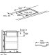 AEG CDE84773CB Piano ad induzione con cappa integrata FlexiBridge con eXtractor versione aspirante 18