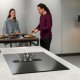 AEG NCP84C01AZ Piano ad induzione con cappa integrata Bridge con eXtractor SaphirMatt® versione filtrante 12