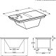 Electrolux KCC83480I Piano ad induzione con cappa integrata XT Bridge Recirculation & evacuation 21