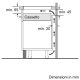 Bosch Serie 2 PUG611AA5E piano cottura Nero Da incasso 60 cm Piano cottura a induzione 4 Fornello(i) 7