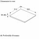 Bosch Serie 6 PVS645HB1E Piano cottura a induzione 60 cm CombInduction Nero 9
