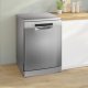 Bosch Serie 4 SMS4EMI06E Lavastoviglie da libera installazione 14 coperti Acciaio spazzolato anti-impronta Classe B 4