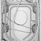 Bosch Serie 4 WAN2829E Lavatrice a carica frontale 8kg 1400g/min Bianco Classe A Pannello di controllo in Tedesco 11
