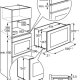 AEG NMB6G171SB Forno a microonde ad incasso 16.8 6000 Litri 13
