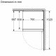 Bosch Serie 4 KGN492LDF Frigorifero Combinato da libera installazione 203 x 70 cm Metal look Classe D 4