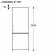 Bosch Serie 4 KGN492LDF Frigorifero Combinato da libera installazione 203 x 70 cm Metal look Classe D 5