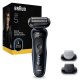 Braun Series 5 Rasoio Elettrico, Fino a 50 min, +2 Accessori, 52-B1650S, Blu 10