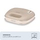 Ariete Linea Vintage 1963 Sandwich Maker Vintage, Piastra elettrica per toast, Sandwich e panini, 750W, Piastre fisse grill, Rivestimento antiaderente, Posizione e riponimento verticale, Beige 6