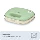 Ariete Linea Vintage 1963 Sandwich Maker Vintage, Piastra elettrica per toast, Sandwich e panini, 750W, Piastre fisse grill, Rivestimento antiaderente, Posizione e riponimento verticale, Verde 7