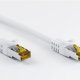 Goobay 91091 cavo di rete Bianco 1 m Cat7 S/FTP (S-STP) 3