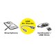 ROLINE 11.02.8311 cavo USB USB 2.0 0,15 m Micro-USB B USB A Nero 5