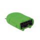 LogiLink AA0067 adattatore per inversione del genere dei cavi Micro-USB-OTG USB 2.0 Verde 3