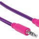 Manhattan 352833 cavo audio 1,8 m 3.5mm Rosa, Viola 3