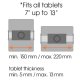 VOGELS TMS 1020 SUPPORTO PER TABLET FISSAGGIO SU P 6