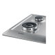 Bosch PCH615M90E piano cottura Acciaio spazzolato Da incasso Combi 4 Fornello(i) 3