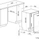 Smeg STL867A lavastoviglie A scomparsa totale 14 coperti 3