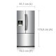 Samsung RF67VBPN frigorifero side-by-side Libera installazione Platino, Acciaio inox 5