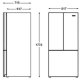 Samsung RF62UBRS frigorifero side-by-side Libera installazione 511 L Acciaio inox 6