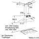 Siemens LC96WA530 cappa aspirante Cappa aspirante a parete Acciaio inossidabile 450 m³/h 6