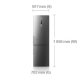 Samsung RL56GHGIH Libera installazione 357 L Grigio 4