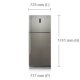 Samsung RT54QBPN Libera installazione Acciaio inox 6