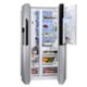 LG GS 9366 NECZ frigorifero side-by-side Libera installazione 614 L Stainless steel 7