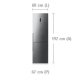 Samsung RL58GRGIH Libera installazione 374 L Acciaio inox 4