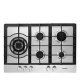 Samsung GN7A2IFXD piano cottura Acciaio inox Da incasso Gas 5 Fornello(i) 4