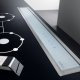 Elica ADAGIO WH/F/90 Aspirazione verso il basso Acciaio inox, Bianco 3