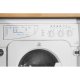 Indesit I WDE 127 lavasciuga Da incasso Caricamento frontale Bianco 8