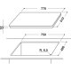 Whirlpool ACM 813/BA Nero Da incasso Piano cottura a induzione 4 Fornello(i) 3