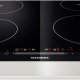 Siemens EH675FE17E piano cottura Nero, Acciaio inox Da incasso Piano cottura a induzione 4 Fornello(i) 3