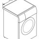 Bosch WVH28320IT lavasciuga Libera installazione Caricamento frontale Bianco 4