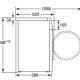 Bosch WVH28320IT lavasciuga Libera installazione Caricamento frontale Bianco 5